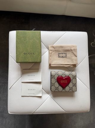 Portafoglio Gucci Cuore Rosso