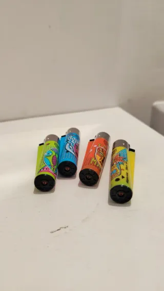 Accendini Clipper mini serie " Tikis 4 " completa