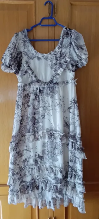 Vestido estampado floral