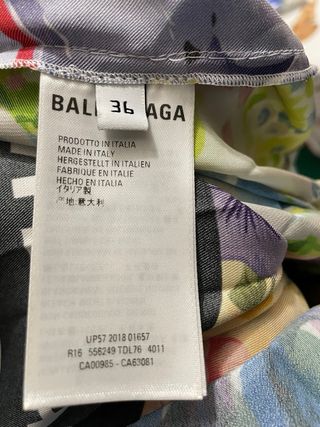 Balenciaga originale vestito floreale