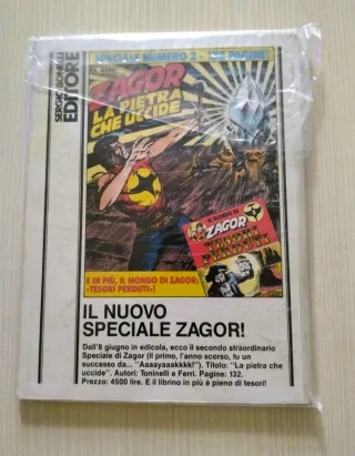 Bonelli | Zagor 339* Numerazione Zenith