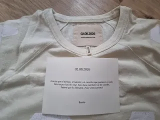 Camiseta Zara Custom Design Benito 02.08.2026