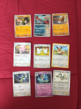 Cromos Pokémon Varios