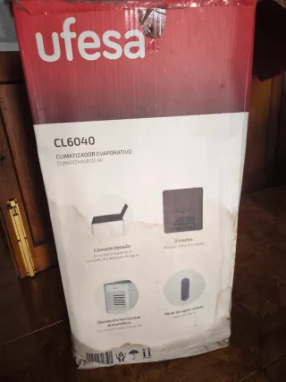 Ufesa CL6040 Enfriador de Aire Blanco