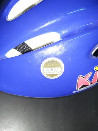 2 Cascos Bicicleta Niño Azul