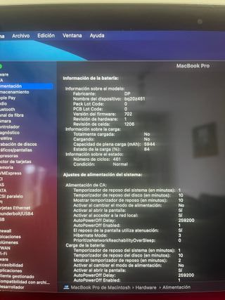 MacBook Pro 15 Retina mediados 2014 A1398