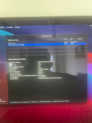 MacBook Pro 15 Retina mediados 2014 A1398