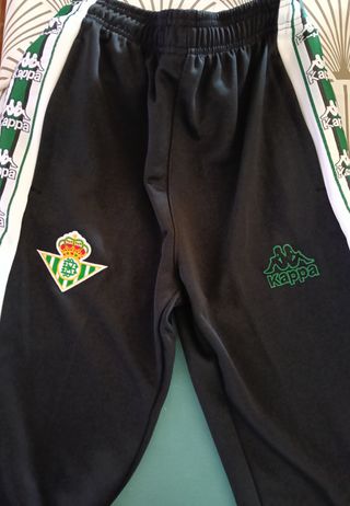 Chándal Retro Kappa Real Betis Blanco y Verde