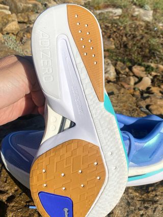 Zapatillas Adidas Adizero Boston 13 Azul/Blanco