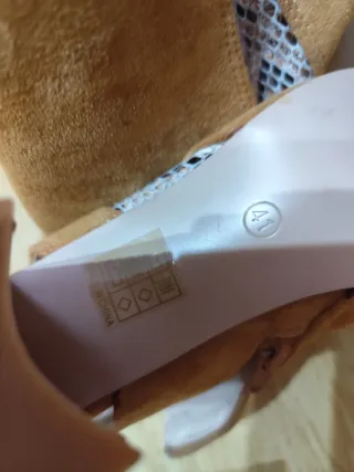 Zuecos tacón nuevos 40_41