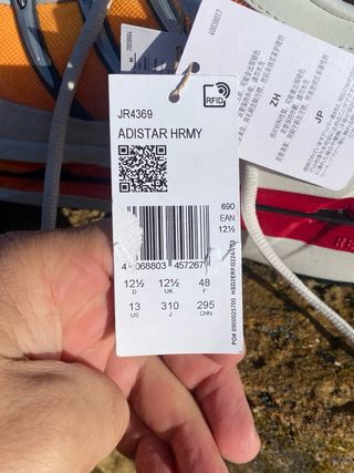 Zapatillas Adidas Adistar HRMY Naranja/Rojo