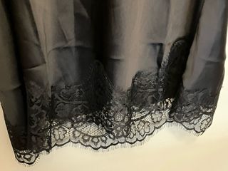 Falda larga Lefties encaje negro Talla L