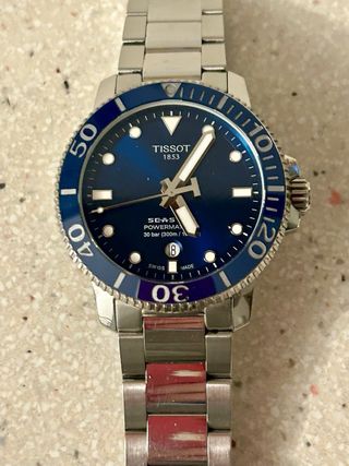 Tissot Seastar Reloj Automatico . Diver 300 mts