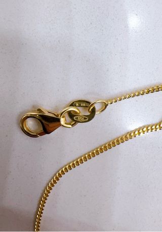 Bracciale groumette pieno in oro giallo 18kt 750