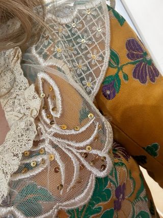 Traje de Fallera Adulta Multicolor