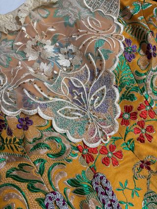 Traje de Fallera Adulta Multicolor