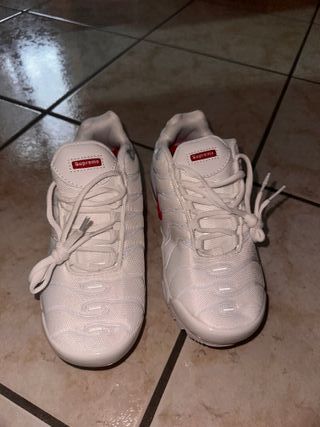 Nike Air Max Plus TN Supreme Bianche 37.5