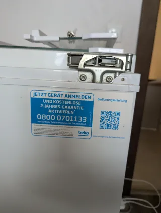 Nevera Integrada Bajo Encimera con Congelador