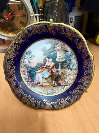 Plato porcelana limoges