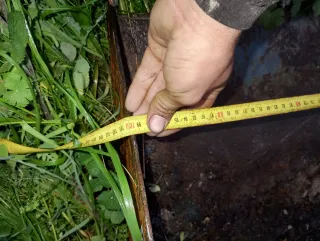 Pala trasera doble efecto tractor