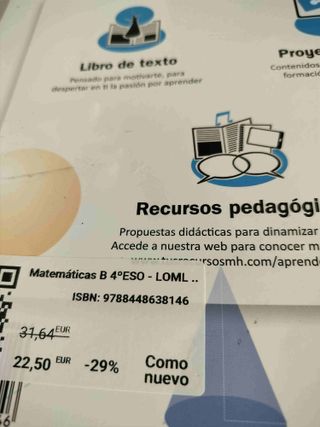 Matemáticas B 4ºESO - 9788448638146