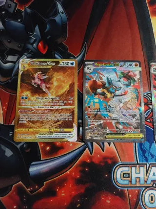 Palkia Origen, mega lucario y mega venusaur cartas