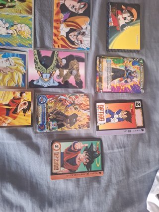 Lote Cartas Dragon Ball Z de todo tipo