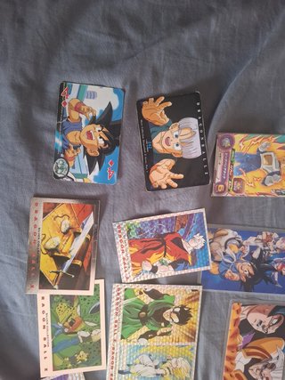 Lote Cartas Dragon Ball Z de todo tipo