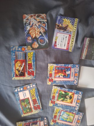 Lote Cartas Dragon Ball Z de todo tipo