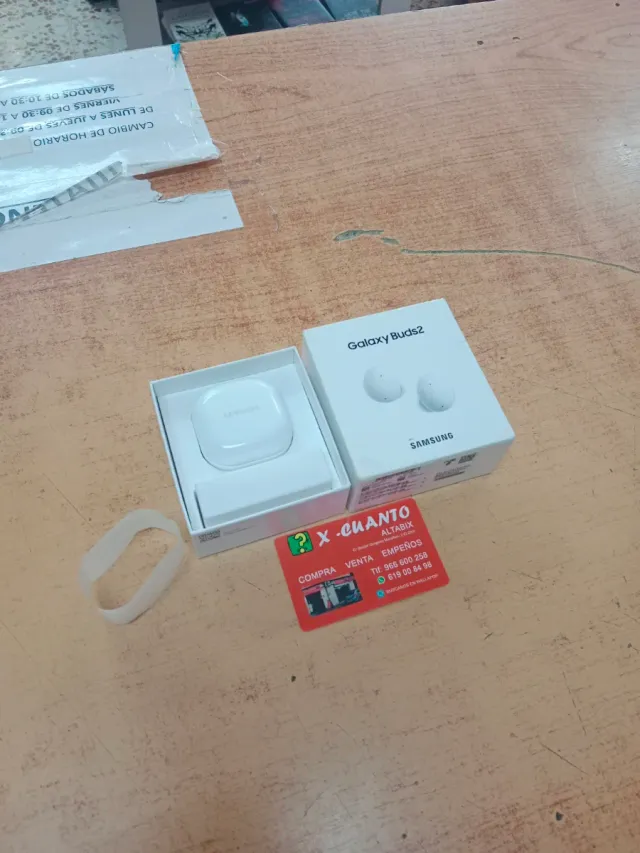 AURICULARES SAMSUNG GALAXY BUDS 2 BLANCOS