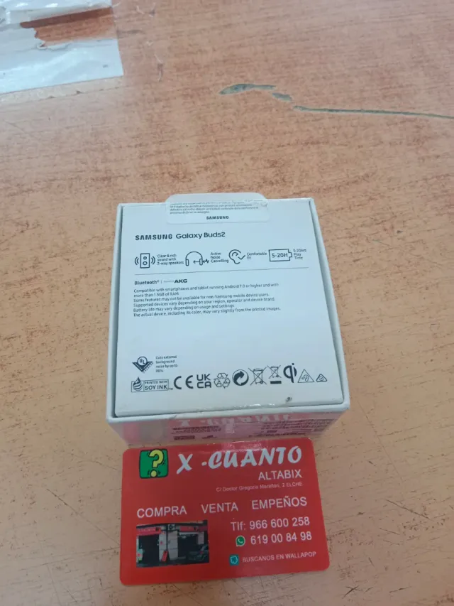 AURICULARES SAMSUNG GALAXY BUDS 2 BLANCOS