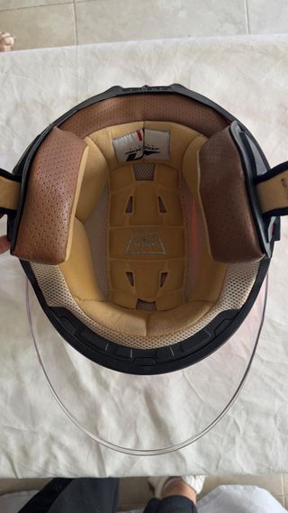 Casco Astone Minijet Rosa Talla S