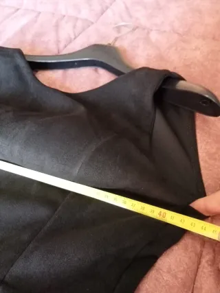 Tubino nero con pizzo