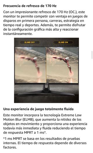 Monitor Gaming ASUS VG27AQ1A 27 WQHD