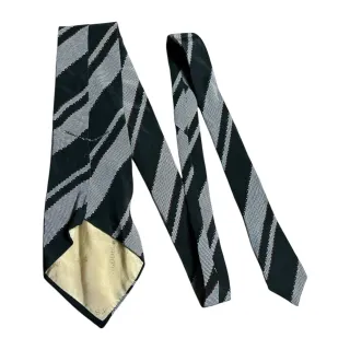 Cravatta Vintage Regimental Trama Strutturata