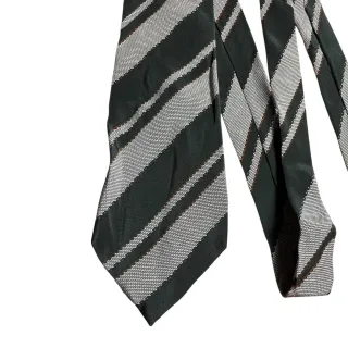 Cravatta Vintage Regimental Trama Strutturata