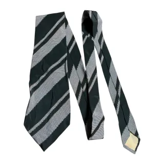 Cravatta Vintage Regimental Trama Strutturata