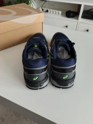 Zapatillas Asics Hombre Azul y Verde