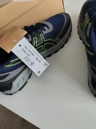 Zapatillas Asics Hombre Azul y Verde