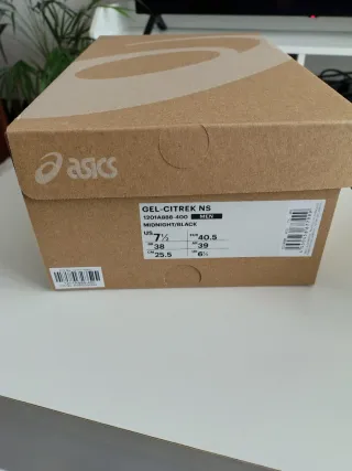 Zapatillas Asics Hombre Azul y Verde