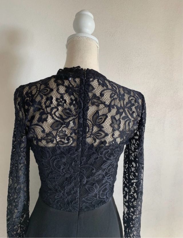 Vestito corto pizzo JustFab nero S