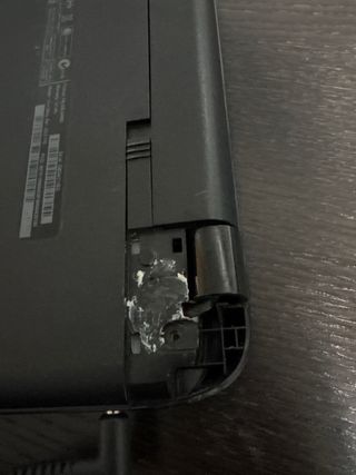 Portátil HP Blanco y Negro