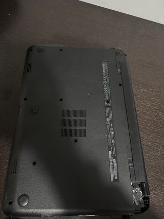 Portátil HP Blanco y Negro