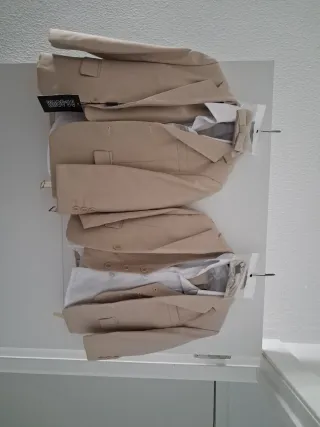 Traje de niño BB-BOM beige