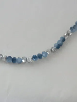 Collana  Agata e Cristallo Austriaco avio