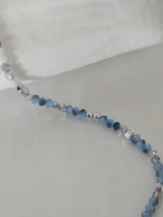 Collana  Agata e Cristallo Austriaco avio