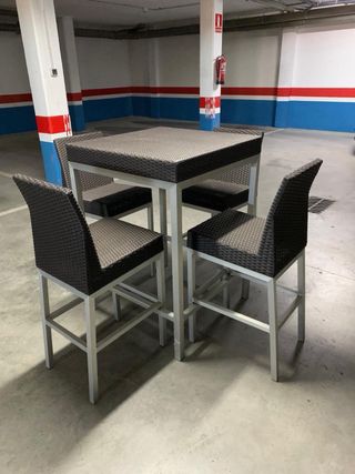 Mesa y 4 Sillas Terraza