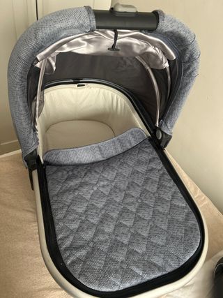 Capazo Uppa Baby Vista/Cruz + adaptadores