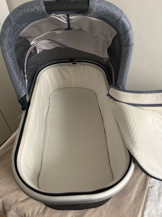 Capazo Uppa Baby Vista/Cruz + adaptadores