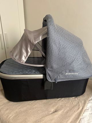 Capazo Uppa Baby Vista/Cruz + adaptadores